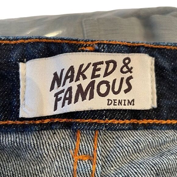 Naked & Famous Denim Jeans Womens 25 Skinny 11 Ounce Stretch Selvedge Japanese - Picture 3 of 9
